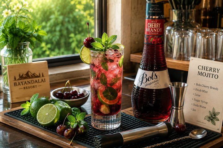 Cocktail at Bayandalai Camp